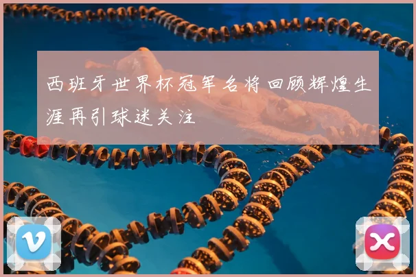 西班牙世界杯冠军名将回顾辉煌生涯再引球迷关注